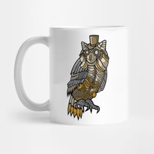 Steampunk Owl Mug